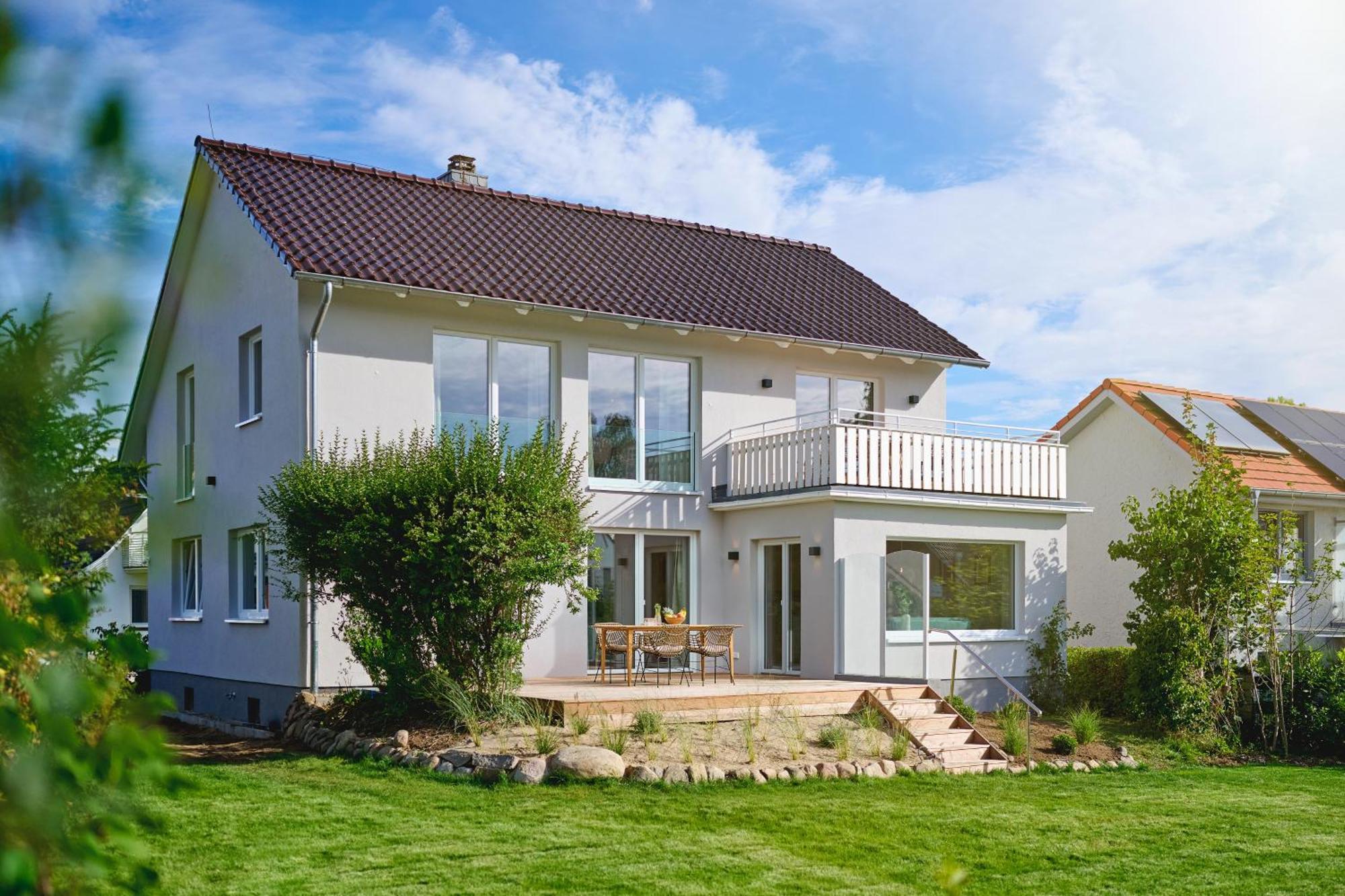 טימנדורפר שטרנד Lykke Hus - Wohnung Mathildas Garten Eg מראה חיצוני תמונה